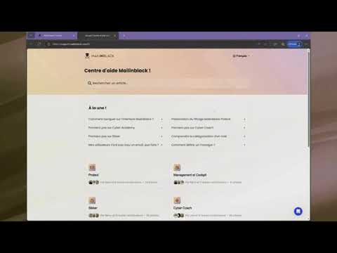 CyberSEN - Portail Principal MailInBlack
